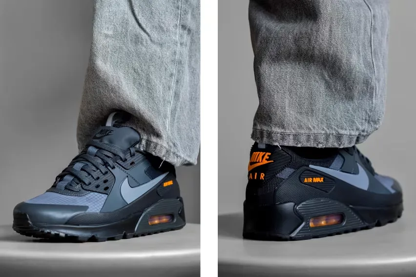 Кроссовки Nike Air Max 90 Drift «Bright Ceramic» сочетают в себе прочную конструкцию и тёплые осенние цвета